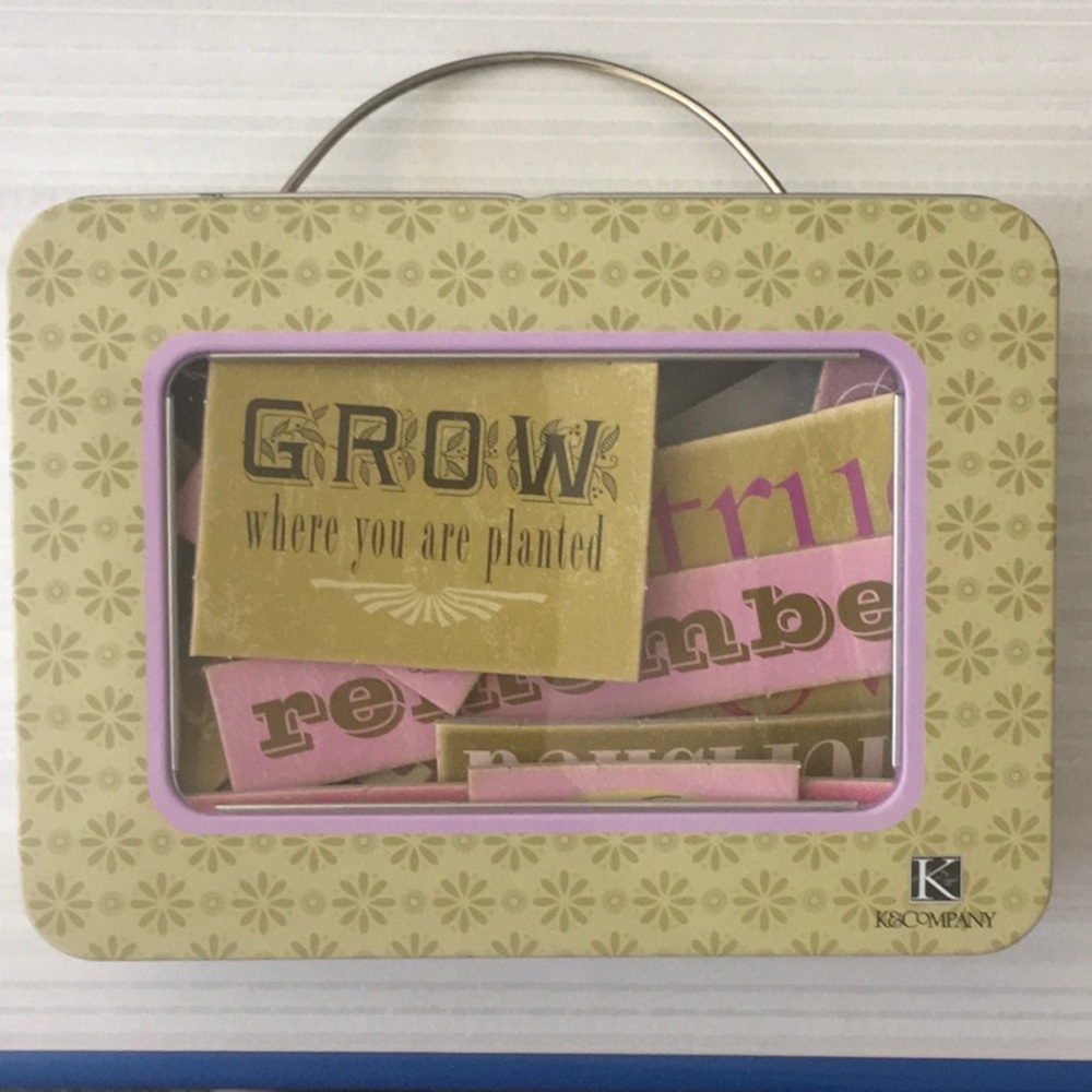 K&Company Chipboard Words and Phrases